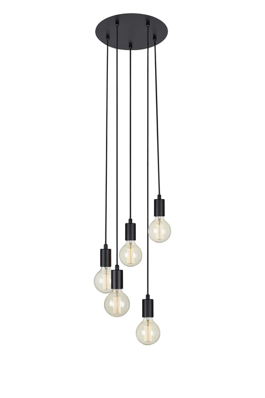 Sky svart taklampa 107467 | Sky black pendant lamp 107467 | Sky schwarz Pendelleuchte 107467