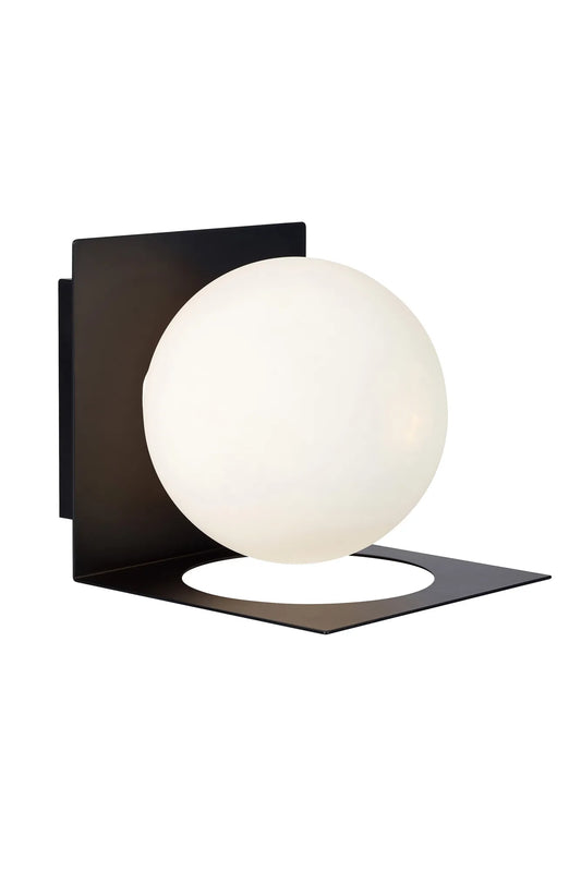 Zenit svart vägglampa 107495 | Zenit black wall lamp 107495 | Zenit schwarz Wandleuchte 107495