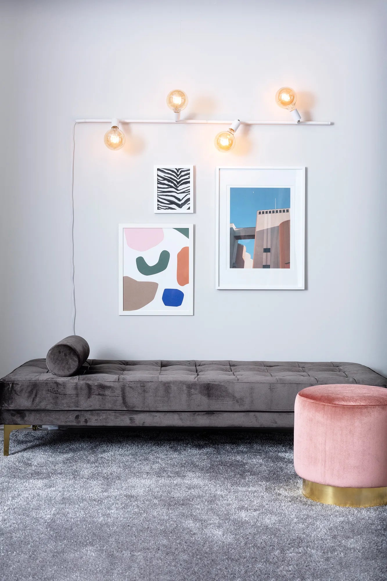 Expand vit taklampa 50 cm belysning | Expand white pendant lamp | Expand weiß Pendelleuchte