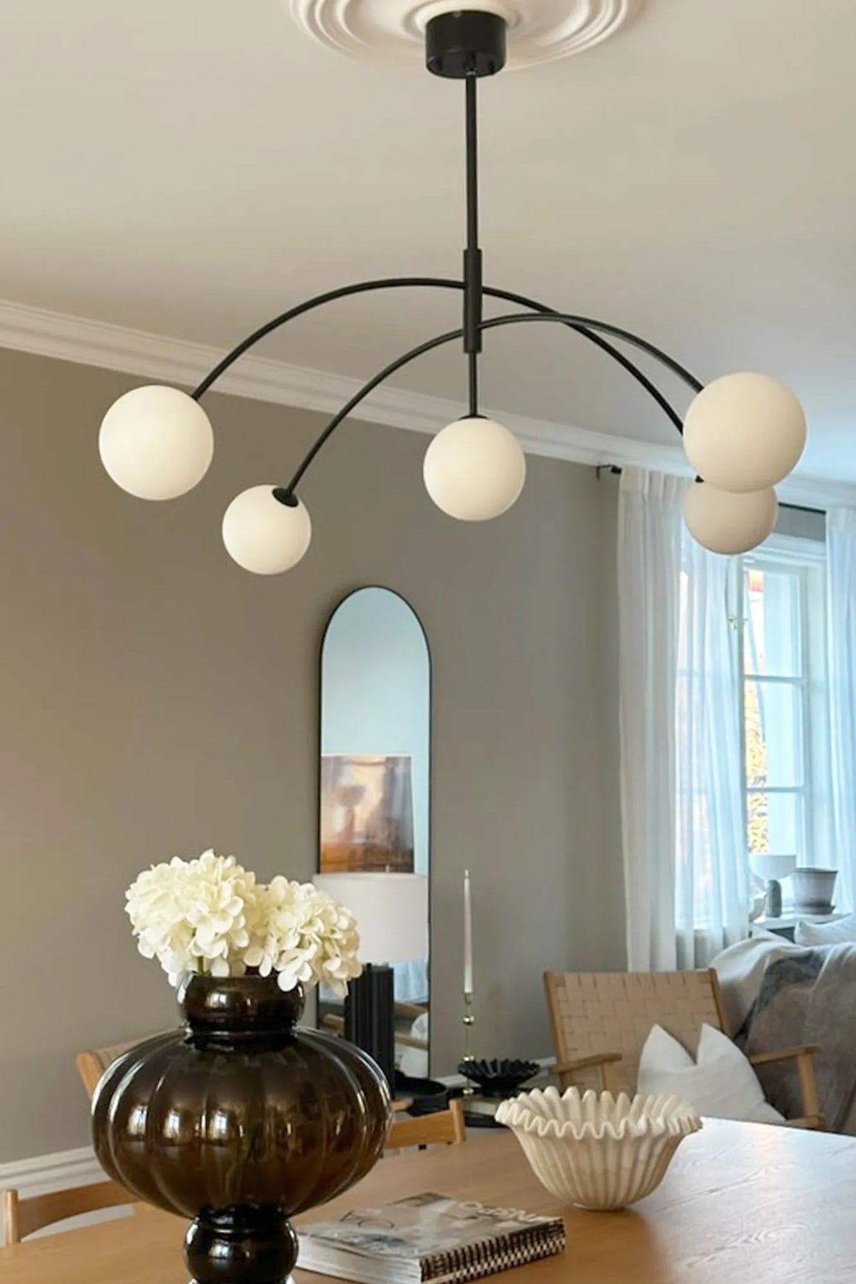 Heaven svart taklampa skandinavisk design | Heaven black pendant lamp | Heaven schwarz Pendelleuchte skandinavisches Design