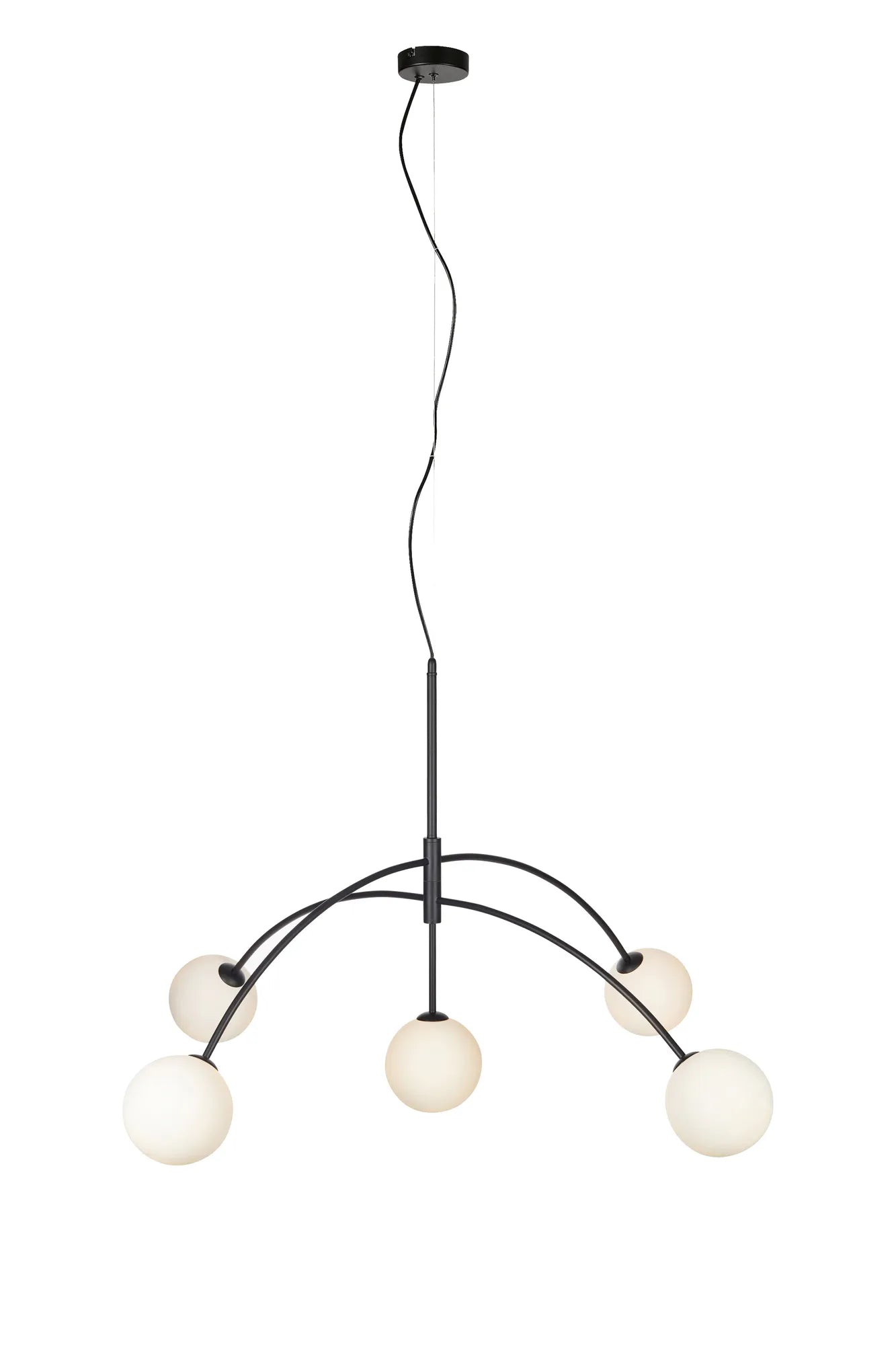 Heaven svart taklampa 107560 | Heaven black pendant lamp 107560 | Heaven schwarz Pendelleuchte 107560