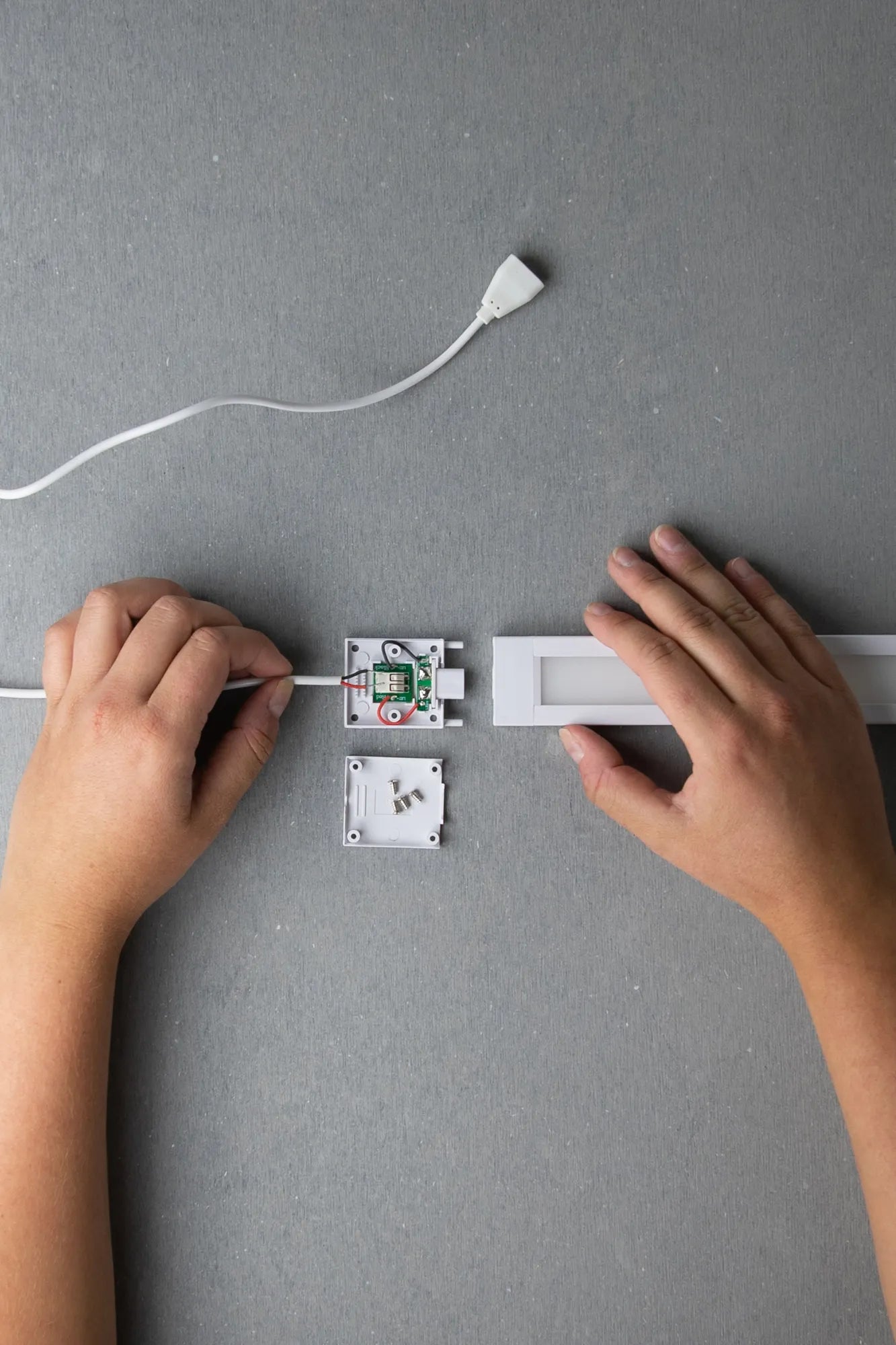 Combine vit kabel | Combine white cable | Combine weiß Kabel