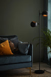 Edgar svart golvlampa stilren belysning | Edgar black floor lamp | Edgar schwarz Stehlampe minimalistische Beleuchtung