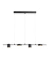 Row svart taklampa 107746 | Row black pendant lamp 107746 | Row schwarz Pendelleuchte 107746