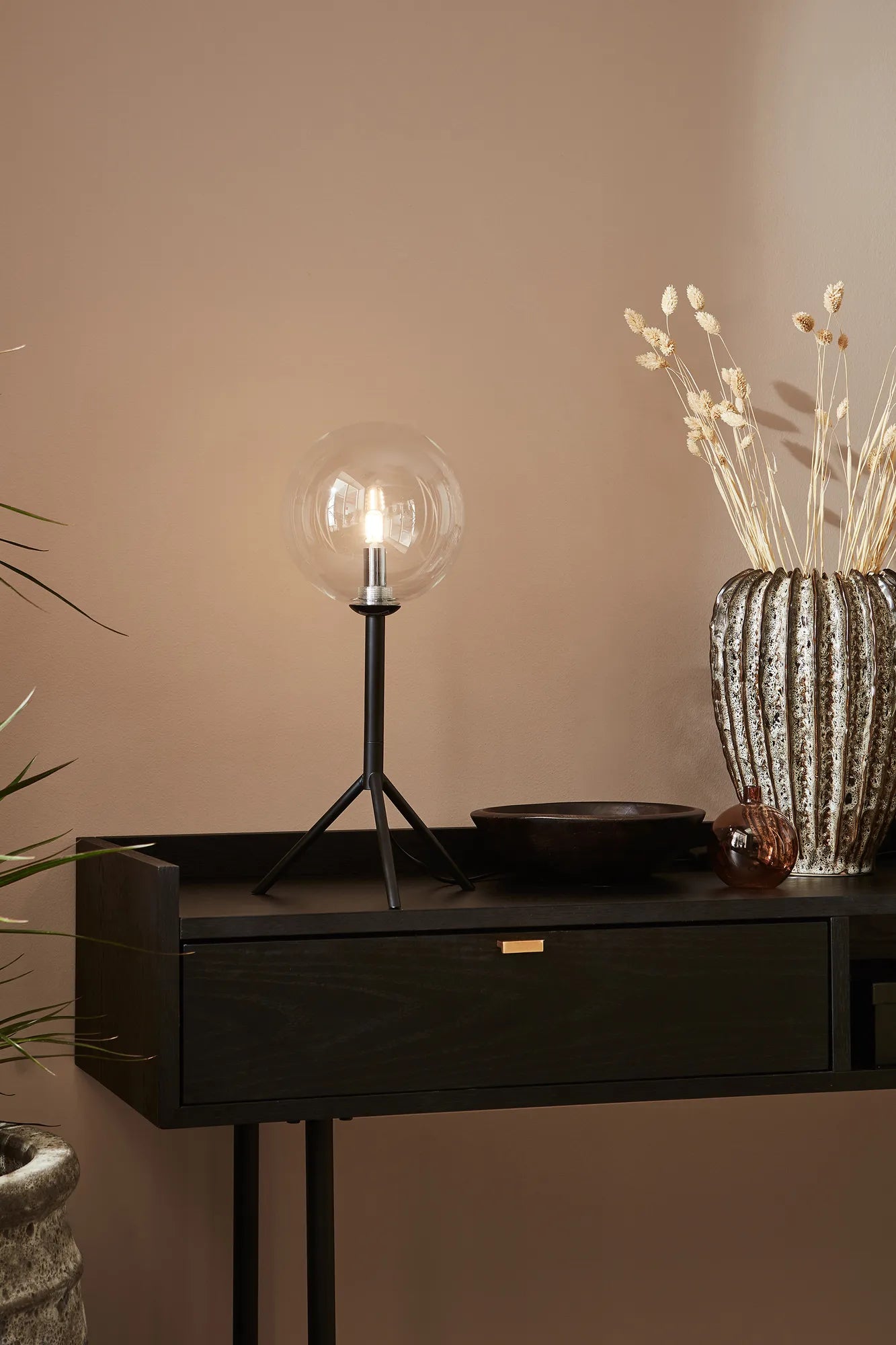 Andrew svart bordslampa belysning | Andrew black table lamp | Andrew schwarz Tischlampe
