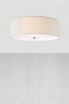 Jackie vit plafond 45 cm stilren belysning | Jackie white flush mount | Jackie weiß Deckenleuchte minimalistische Beleuchtung