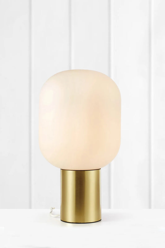 Brooklyn vit bordslampa 44 cm stilren belysning | Brooklyn white table | Brooklyn weiß Tischlampe minimalistische Beleuchtung