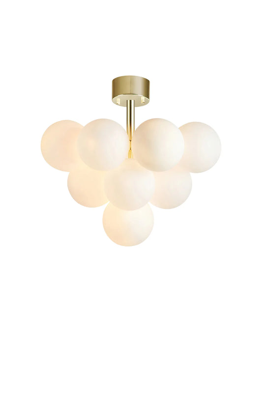 Merlot mässing plafond 107912 | Merlot brass flush mount ceiling light 107912 | Merlot Messing Deckenleuchte 107912