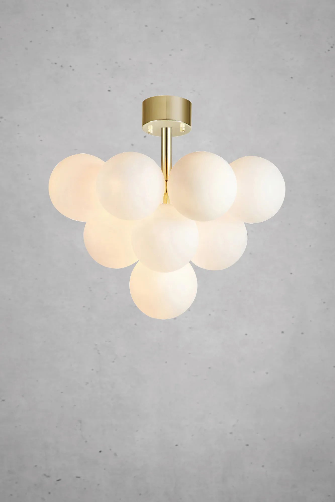 Merlot mässing plafond stilren belysning | Merlot brass flush | Merlot Messing Deckenleuchte minimalistische Beleuchtung