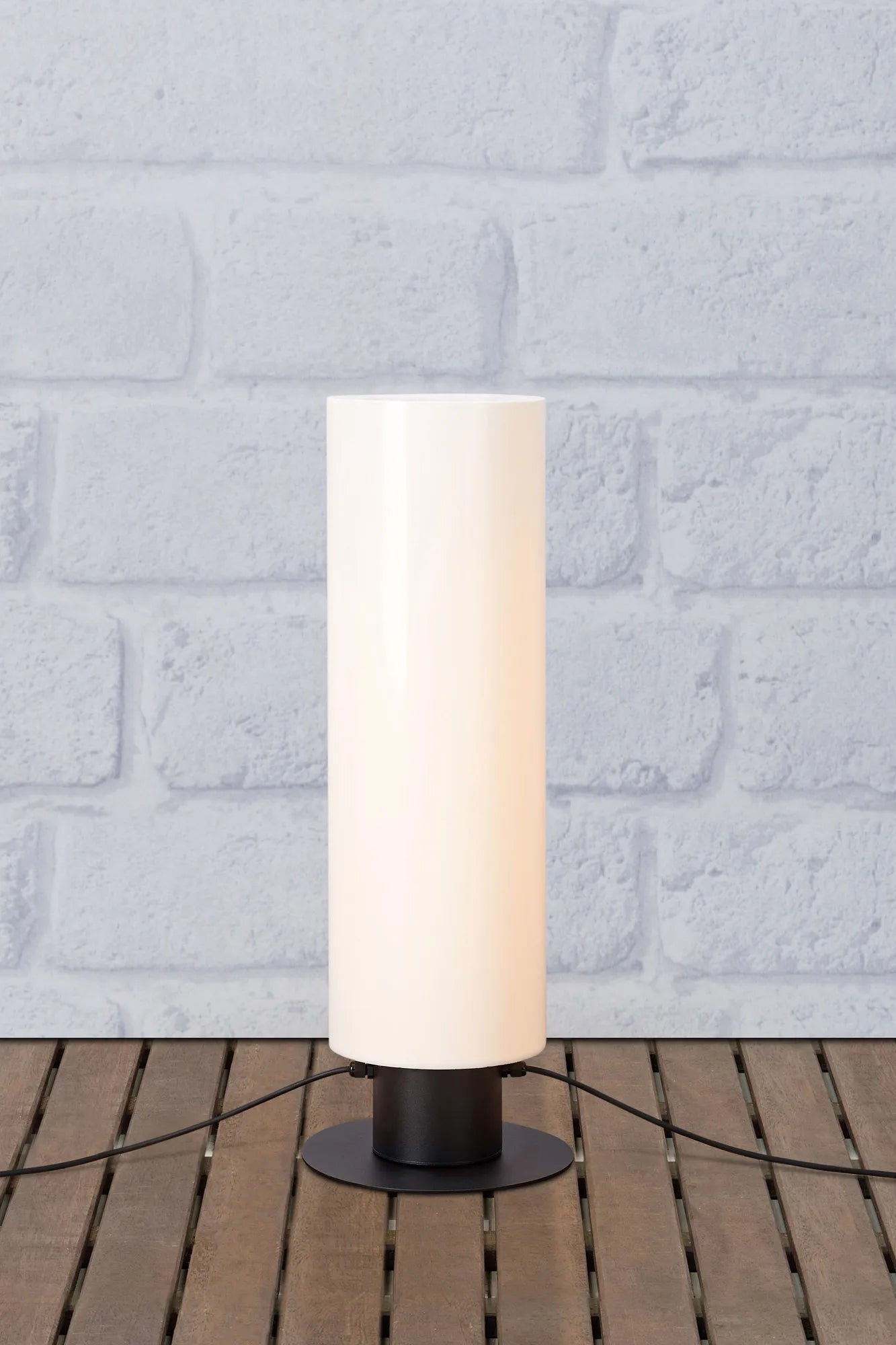 Garden 24 vit golvlampa 70 cm stilren belysning skandinavisk design | Garden 24 white Scandinavian design | Garden 24 weiß