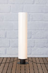 Garden 24 vit golvlampa 110 cm stilren belysning | Garden 24 white | Garden 24 weiß Stehlampe minimalistische Beleuchtung