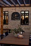 Garden 24 svart taklampa 40 cm belysning | Garden 24 black pendant lamp | Garden 24 schwarz Pendelleuchte