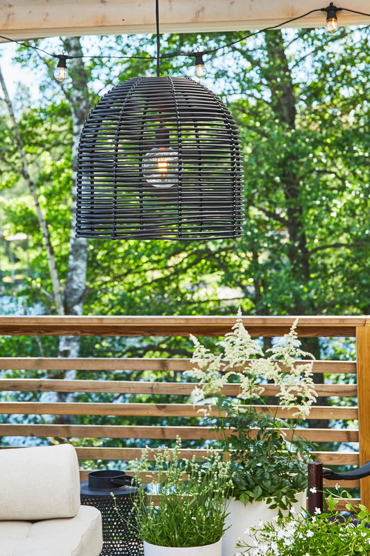 Garden 24 svart taklampa 40 cm skandinavisk design | Garden 24 black | Garden 24 schwarz Pendelleuchte skandinavisches Design