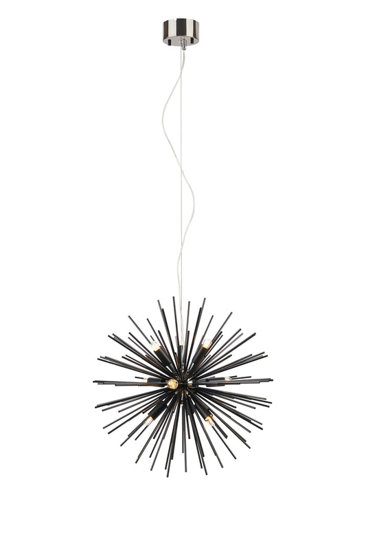 Soleil svart taklampa 108048 | Soleil black pendant lamp 108048 | Soleil schwarz Pendelleuchte 108048