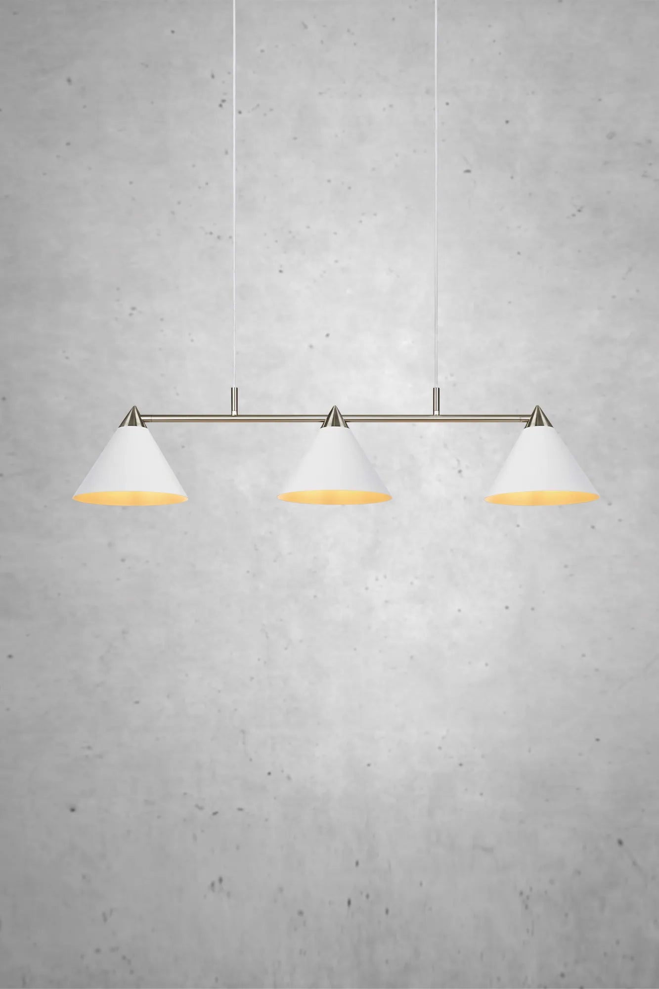 Klint Deckenlampe Weiß 3 Lampen