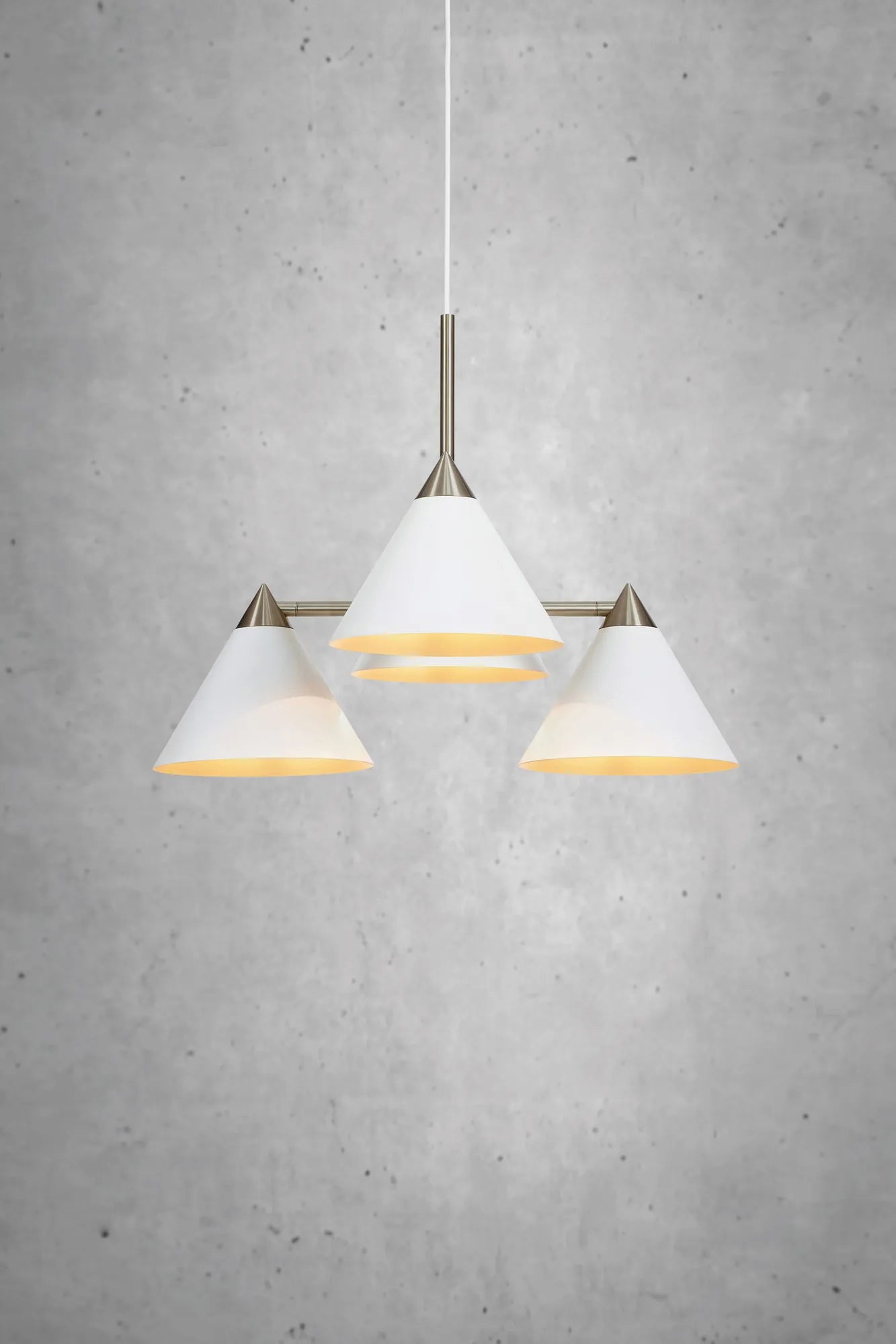 Klint Lampa sufitowa Biała 4 Lampy