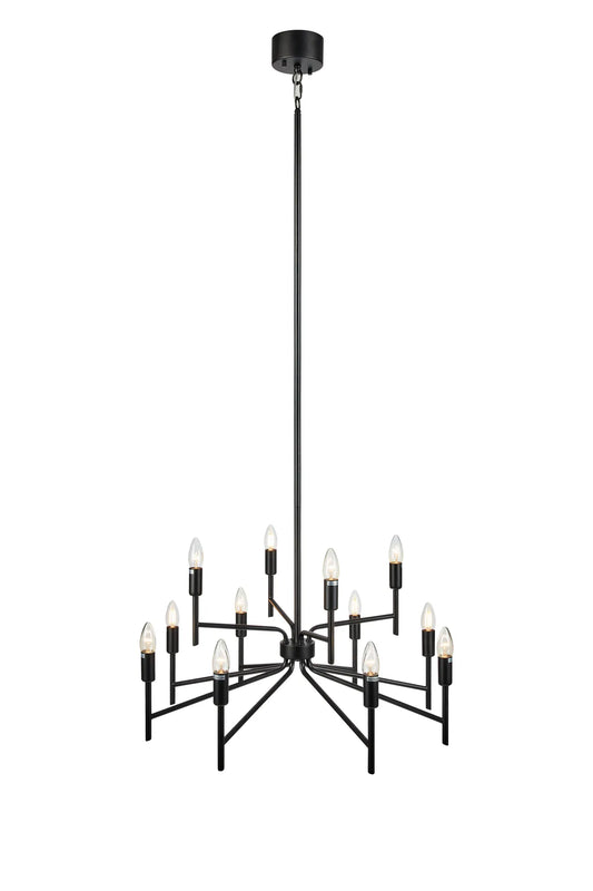 Regent svart taklampa 108107 | Regent black pendant lamp 108107 | Regent schwarz Pendelleuchte 108107