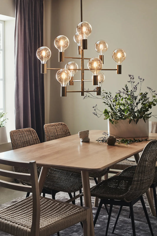 Paris mässing taklampa belysning | Paris brass pendant lamp | Paris Messing Pendelleuchte