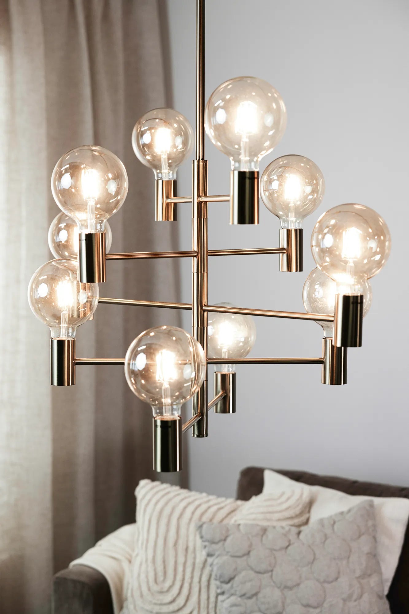 Paris mässing taklampa skandinavisk design | Paris brass pendant lamp | Paris Messing Pendelleuchte skandinavisches Design