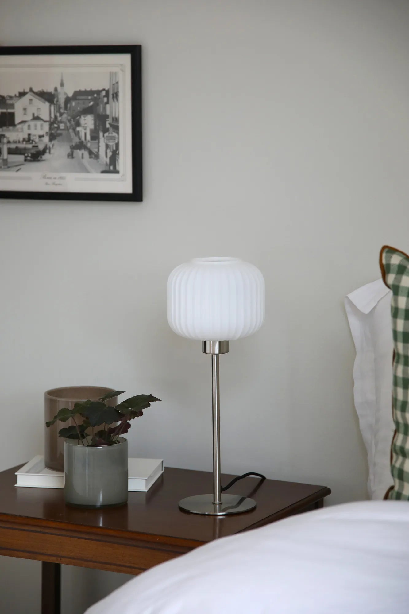 Sober stål bordslampa 38 cm skandinavisk design | Sober steel table lamp | Sober Stahl Tischlampe skandinavisches Design