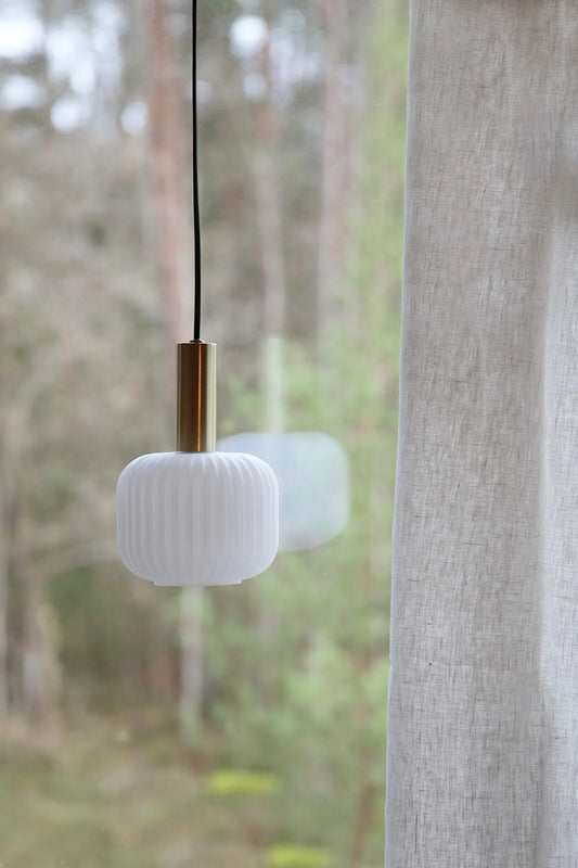 Sober mässing fönsterlampa belysning | Sober brass window light | Sober Messing Fensterleuchte