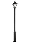 Garden 24 svart pollare 108171 | Garden 24 black bollard light 108171 | Garden 24 schwarz Pollerleuchte 108171