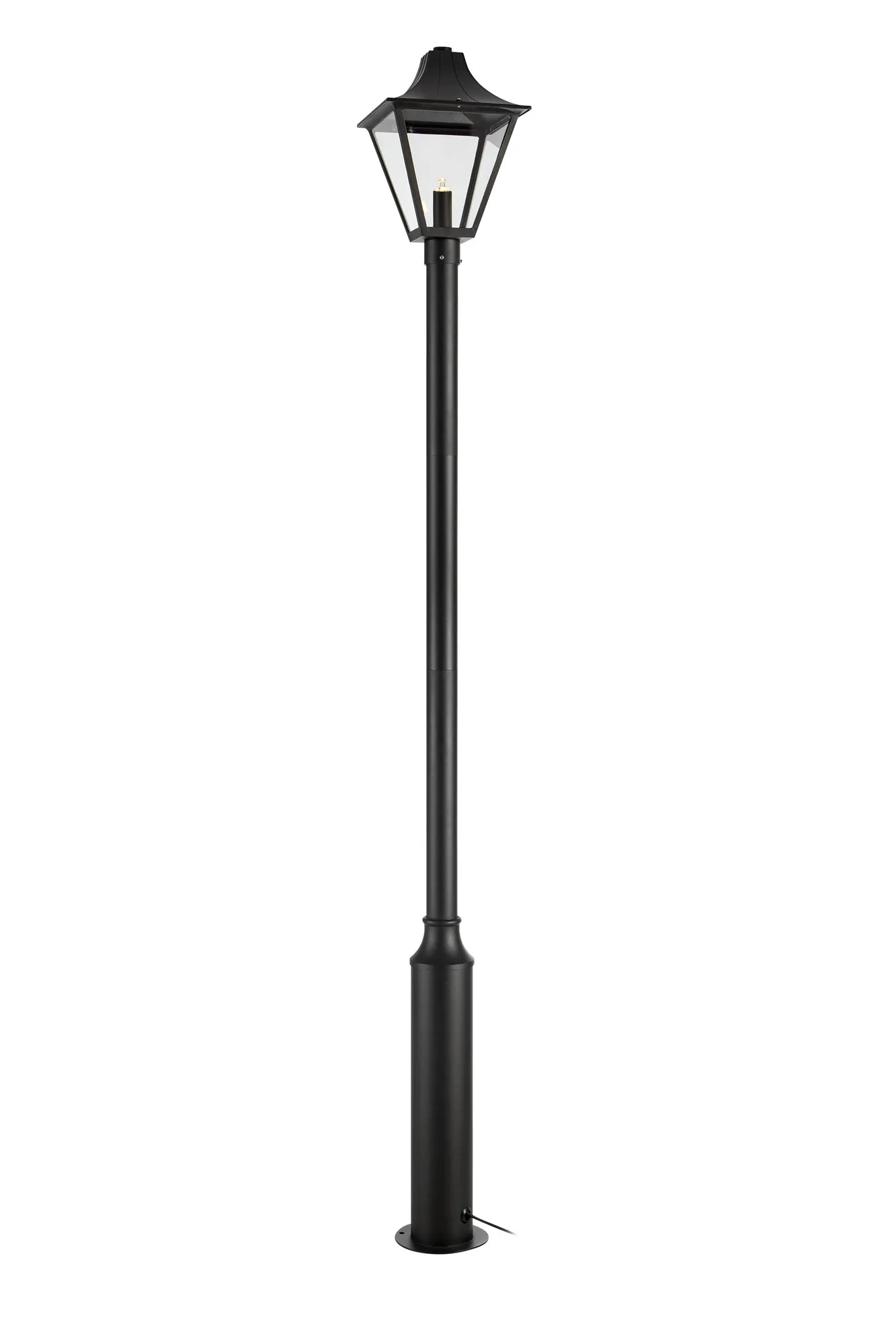 Garden 24 svart pollare 108171 | Garden 24 black bollard light 108171 | Garden 24 schwarz Pollerleuchte 108171