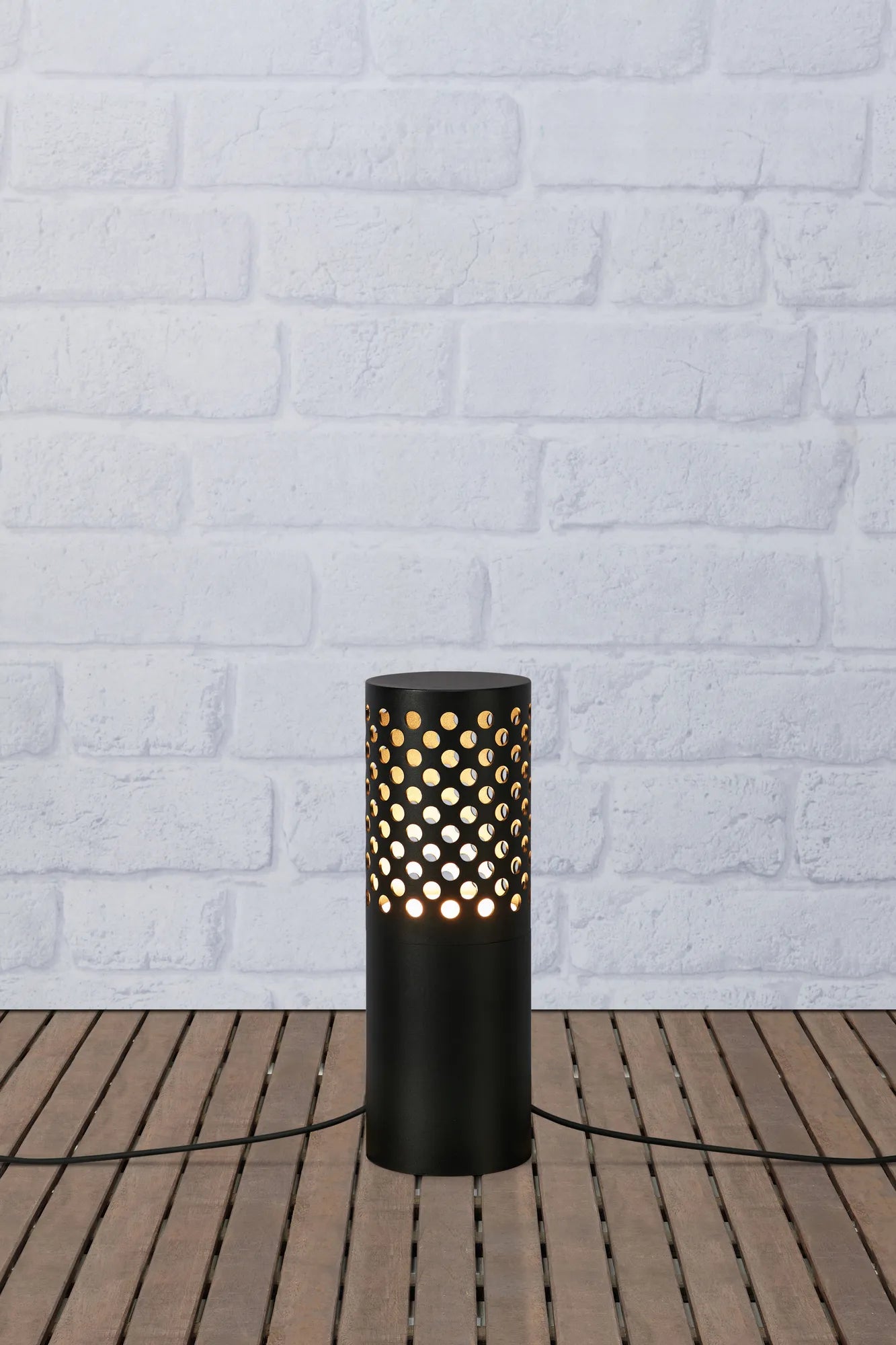 Garden 24 svart pollare 68 cm utomhusbelysning stilren belysning | Garden 24 black bollard light minimalist lighting | Garden
