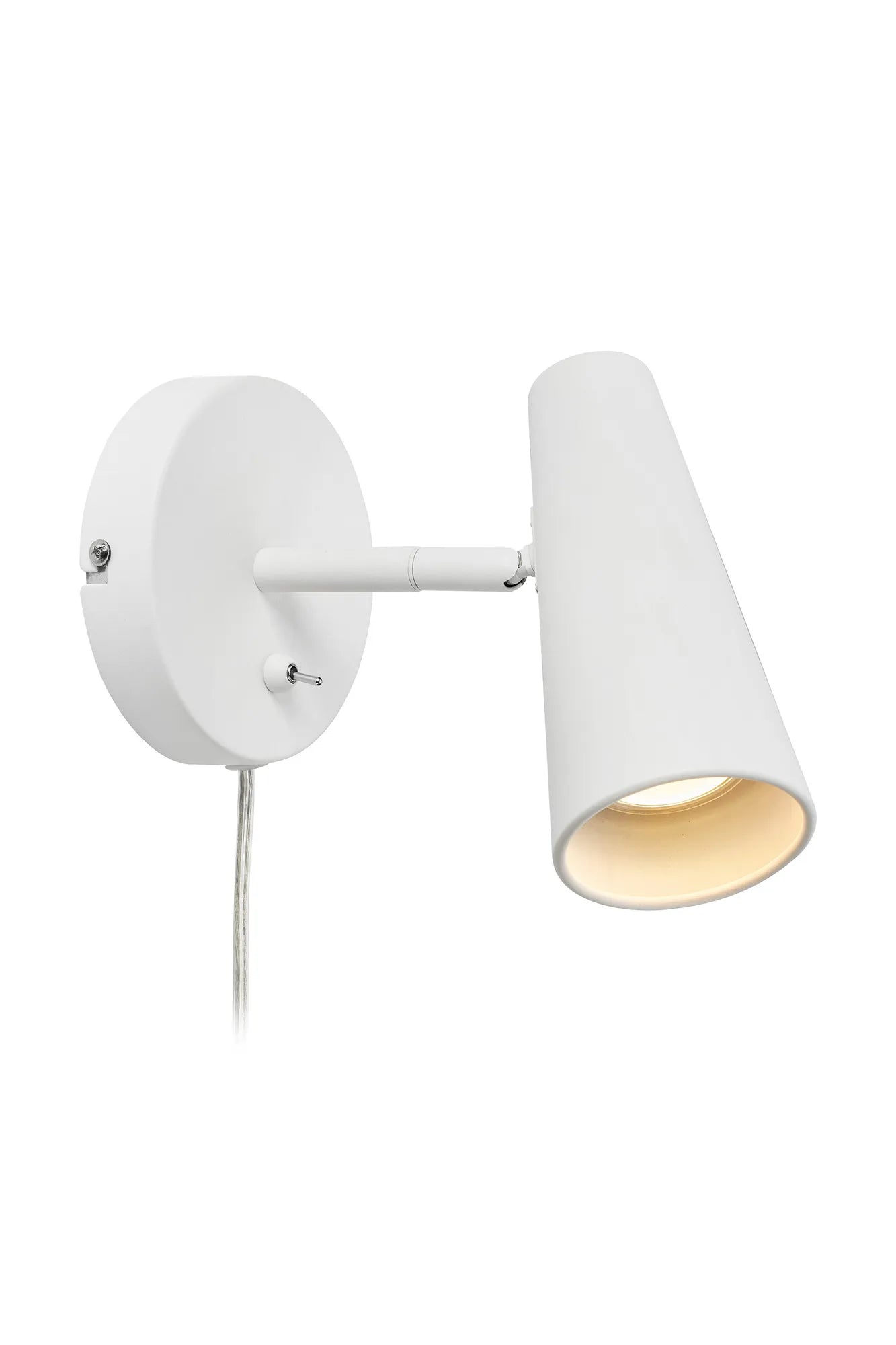 Crest vit vägglampa 108199 | Crest white wall lamp 108199 | Crest weiß Wandleuchte 108199