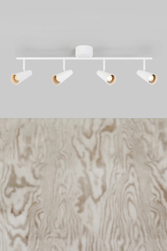 Crest vit taklampa stilren belysning | Crest white pendant lamp | Crest weiß Pendelleuchte minimalistische Beleuchtung