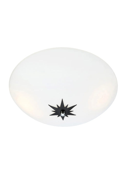 Rose vit plafond 35 cm 108207 | Rose white flush mount ceiling light 108207 | Rose weiß Deckenleuchte 108207