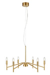 Monarch guld taklampa 108210 | Monarch gold pendant lamp 108210 | Monarch Gold Pendelleuchte 108210