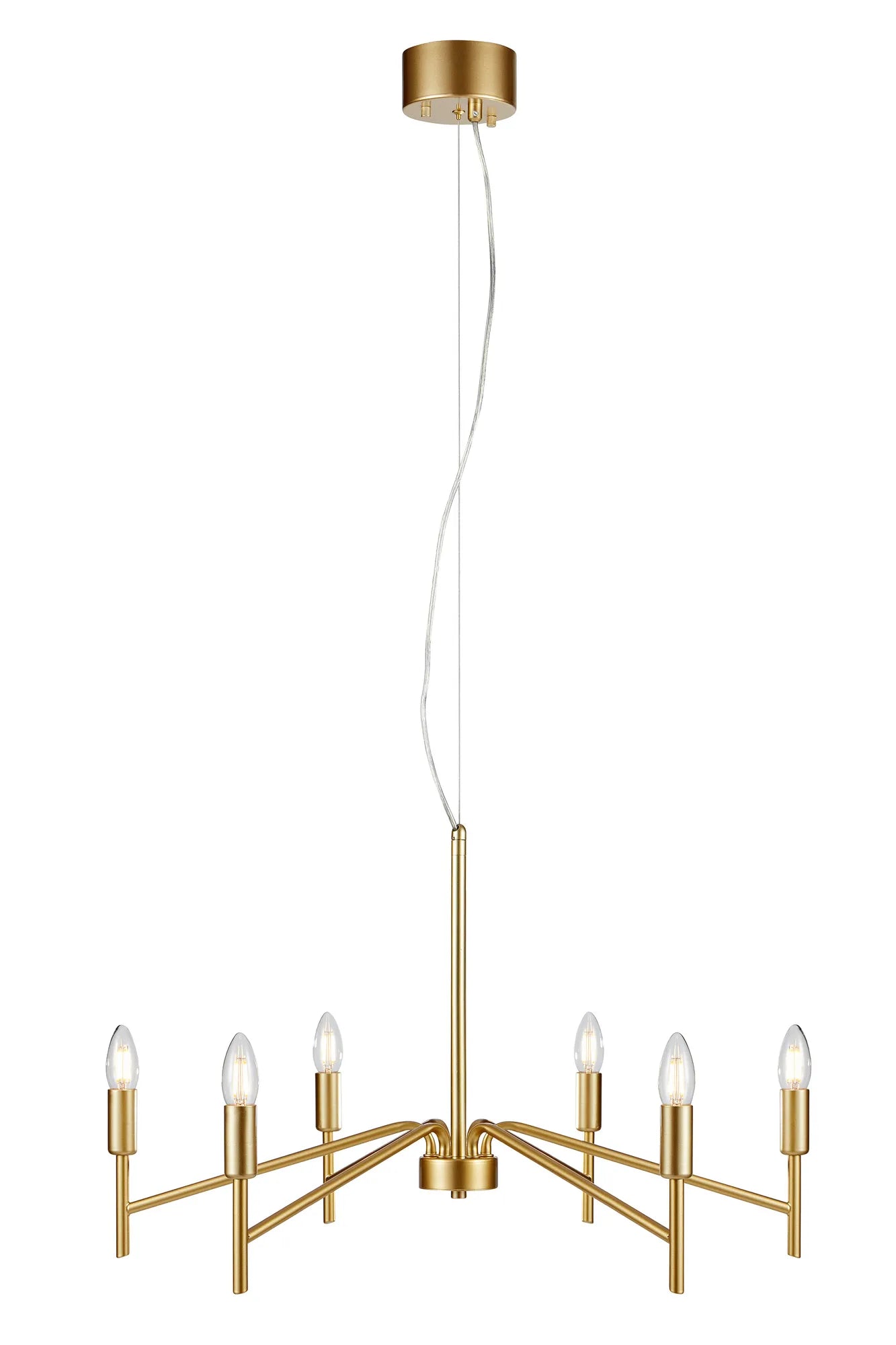 Monarch guld taklampa 108210 | Monarch gold pendant lamp 108210 | Monarch Gold Pendelleuchte 108210