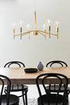 Monarch guld taklampa belysning | Monarch gold pendant lamp | Monarch Gold Pendelleuchte