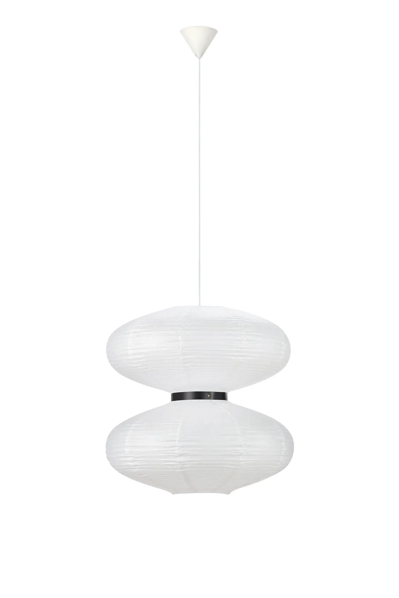 Dual vit taklampa | Dual white pendant lamp | Dual weiß Pendelleuchte