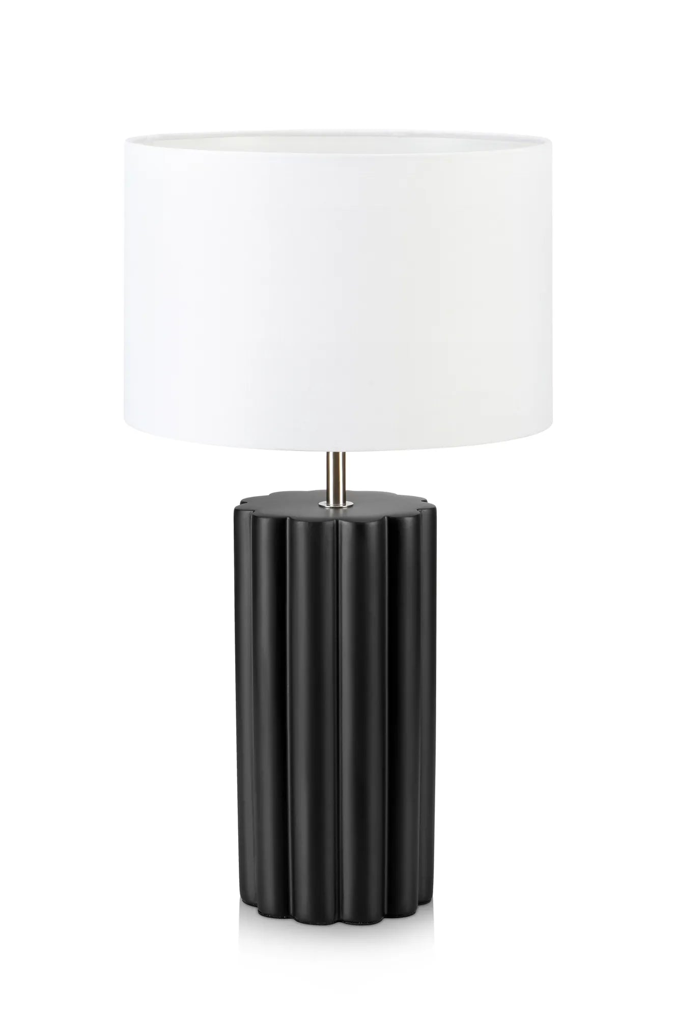 Column vit bordslampa | Column white table lamp | Column weiß Tischlampe