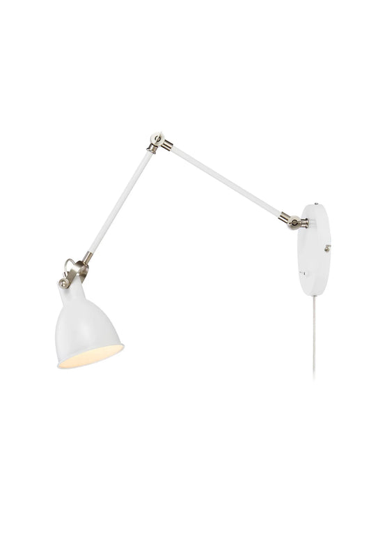 House vit vägglampa 108249 | House white wall lamp 108249 | House weiß Wandleuchte 108249