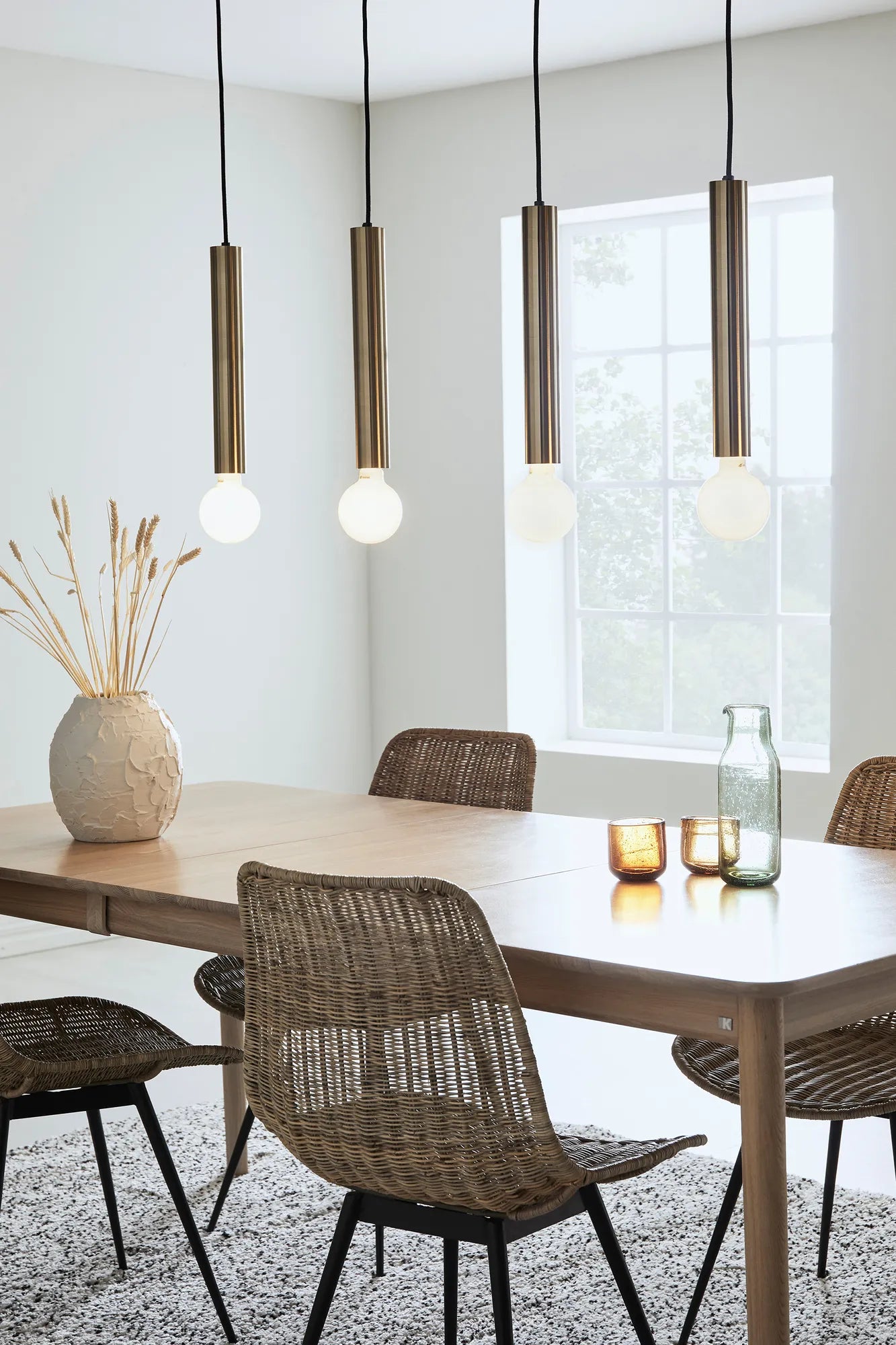 Sencillo mässing taklampa belysning skandinavisk design | Sencillo | Sencillo Messing Pendelleuchte skandinavisches Design