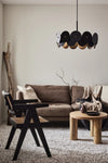 Vegas svart taklampa belysning | Vegas black pendant lamp | Vegas schwarz Pendelleuchte