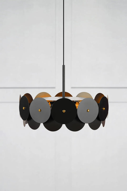 Vegas svart taklampa stilren belysning | Vegas black pendant lamp | Vegas schwarz Pendelleuchte minimalistische Beleuchtung