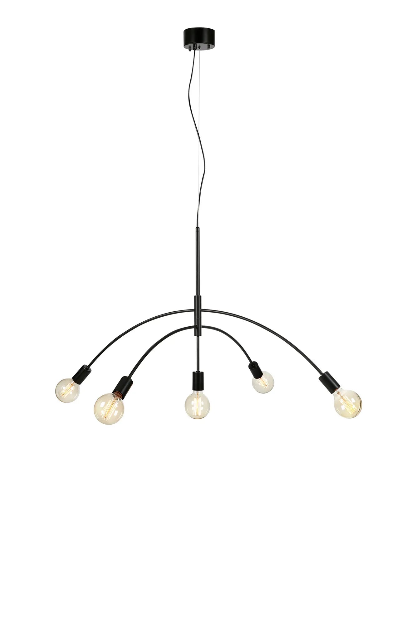 Crux svart taklampa 108282 | Crux black pendant lamp 108282 | Crux schwarz Pendelleuchte 108282