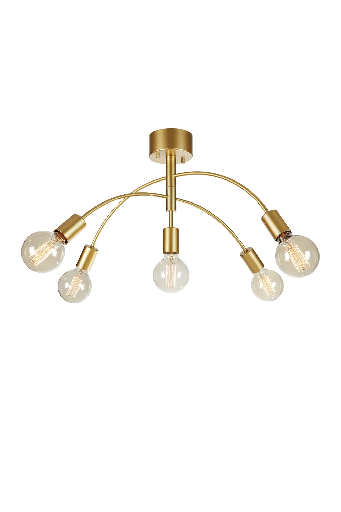 Cygnus guld plafond 108285 | Cygnus gold flush mount ceiling light 108285 | Cygnus Gold Deckenleuchte 108285