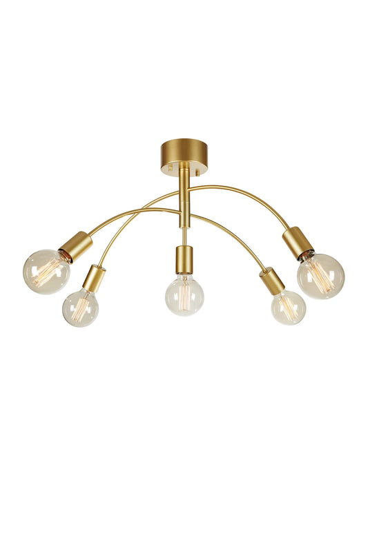 Cygnus guld plafond 108285 | Cygnus gold flush mount ceiling light 108285 | Cygnus Gold Deckenleuchte 108285