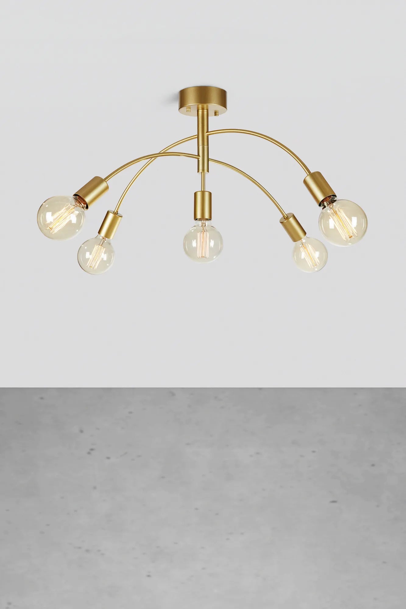 Cygnus guld plafond stilren belysning | Cygnus gold flush mount | Cygnus Gold Deckenleuchte minimalistische Beleuchtung