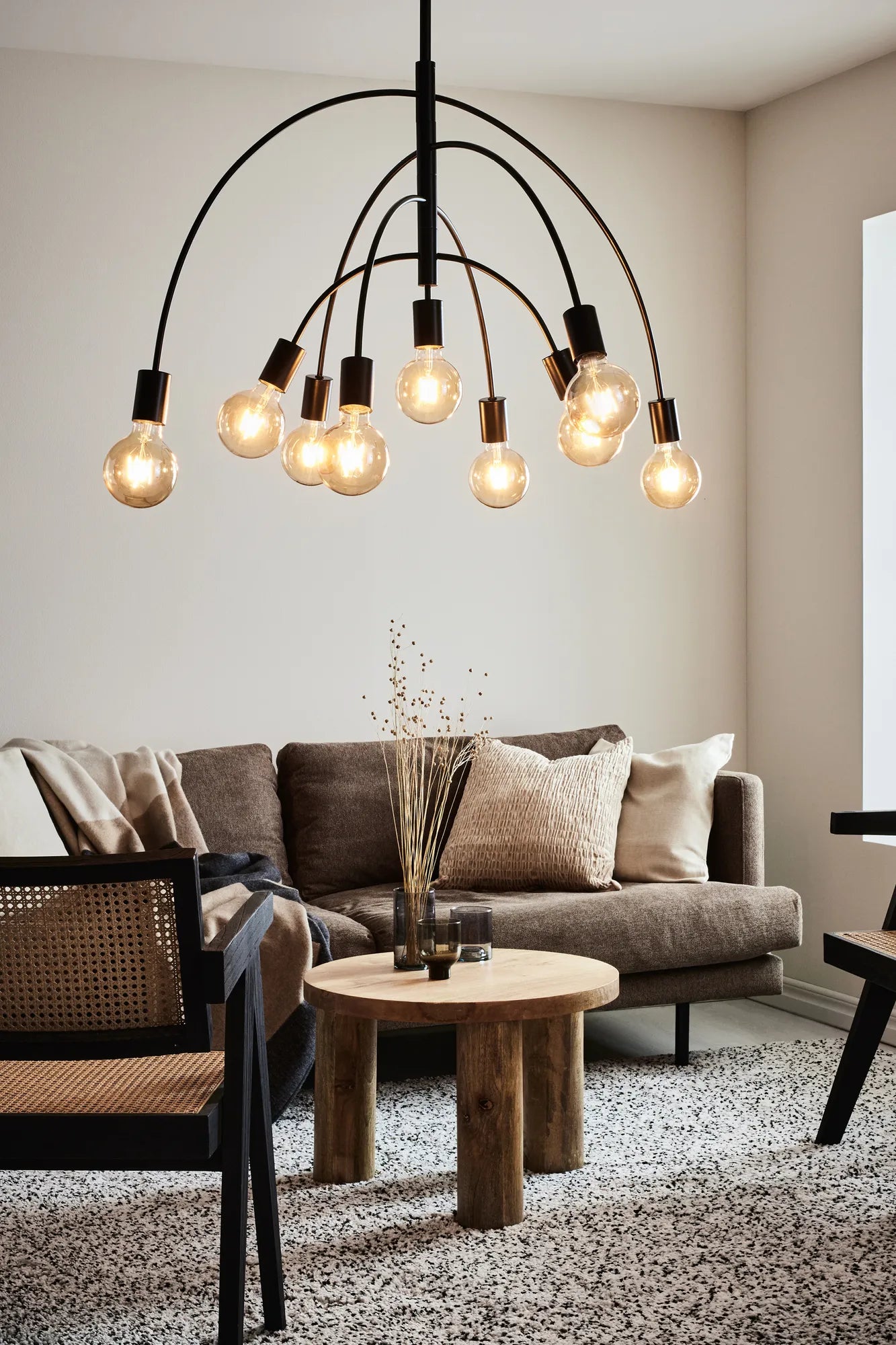 Lavello svart taklampa belysning skandinavisk design | Lavello black | Lavello schwarz Pendelleuchte skandinavisches Design