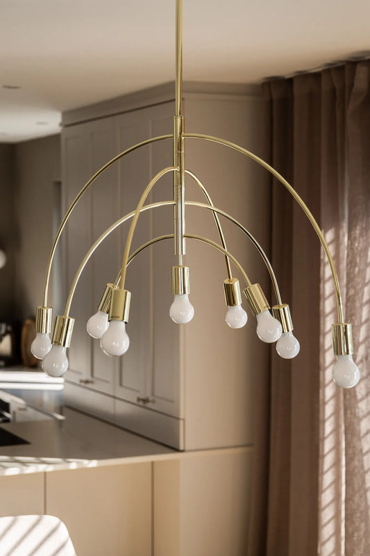 Lavello mässing taklampa skandinavisk design | Lavello brass pendant | Lavello Messing Pendelleuchte skandinavisches Design