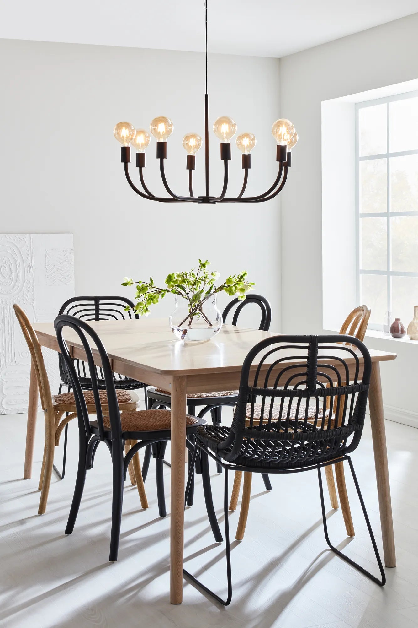 Amistoso svart taklampa belysning skandinavisk design | Amistoso | Amistoso schwarz Pendelleuchte skandinavisches Design