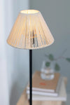 Corda beige bordslampa skandinavisk design | Corda beige table lamp | Corda beige Tischlampe skandinavisches Design