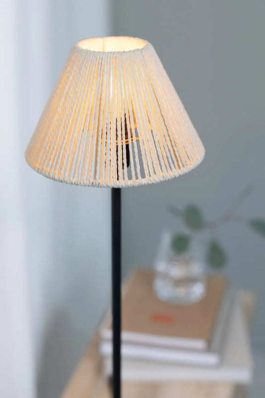 Corda beige bordslampa skandinavisk design | Corda beige table lamp | Corda beige Tischlampe skandinavisches Design