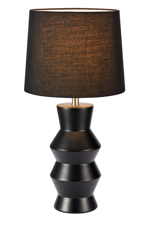 Sienna svart bordslampa 108447 | Sienna black table lamp 108447 | Sienna schwarz Tischlampe 108447